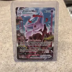 Espeon VMAX 270/264 Fusion Strike Alternate Art Ultra Rare Holo Pokemon ENGLISH - Image 1