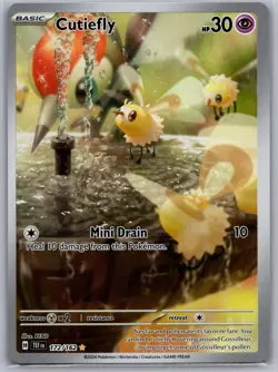 Cutiefly 172/162 - IR - NM - Temporal Forces - Pokemon TCG - Image 1