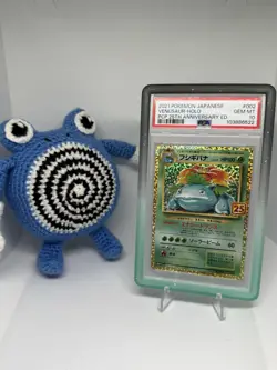 Pokemon Venusaur Card Holo 002/025 Japanese 25th Anniversary Edition PSA 10 GEM - Image 1