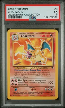 Charizard 3/110 2002 Pokemon Legendary Collection - Image 1
