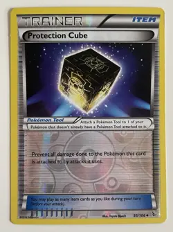 Protection Cube 95/106 Pokemon TCG XY Flashfire Reverse Holo MP - Image 1