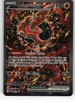 Oricorio ex 024 Holo Promo ME: Mega Evolution Promo Pokemon Near Mint - Image 1