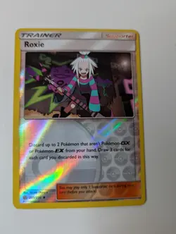 Roxie 205/236 Uncommon Cosmic Eclipse Pokemon Reverse Holo Near Mint - Image 1