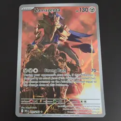 Pokemon TCG Destined Rivals Zamazenta 201/182 NM - Image 1