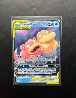 Pokemon - Slowpoke & Psyduck Tag Team GX Holo - Unified Minds 35/236 - MP - Image 1