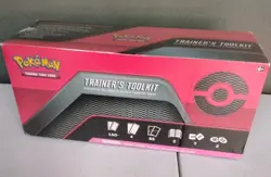 Pokemon TCG Trainers Toolkit Box - Red - 65 Sleeves - 4 Booster Pack - 2020 New! - Image 1