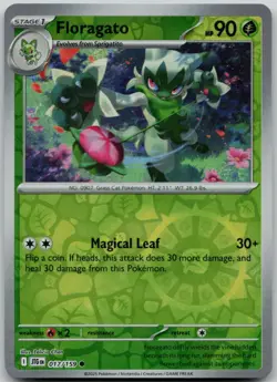 Floragato 017/159 Common Journey Together Pokemon Reverse Holo Near Mint - Image 1