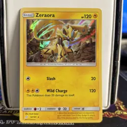 Zeraora 52/181 Holo Team Up Pokemon Card - Image 1