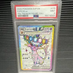 Pokemon Espeon ex SVP175 Sv Scarlet & Violet Promo EN Holo PSA 9 2025 - Image 1
