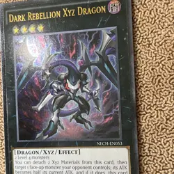 Dark Rebellion XYZ Dragon - Ultimate Rare - 1st Edition - NECH-EN053 - NM - Image 2