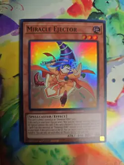 Miracle Ejector BLZD-EN098 1st Super Rare NM Elemental HERO - Image 1