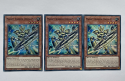 3 x Magnet Warrior Omega Plus MZMU-EN054 Super Rare 1st Edition YuGiOh Playset - Image 1