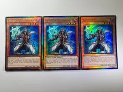 3 x Aleister The Invoker RA04-EN024 Ultimate Rare 1st Edition YuGiOh Playset - Image 1