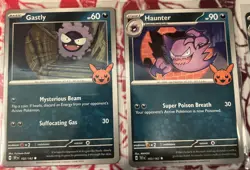 Gengar (Cosmos Holo) 057/091 Trick or Trade 2024 - 4 Card Bundle 👻 ⚡ - Image 4
