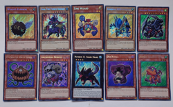 CHIBI ALT ART SET 10 CARDS MZMU SECRET RARE 1st EDITION YUGIOH *NEW & MINT* - Image 1
