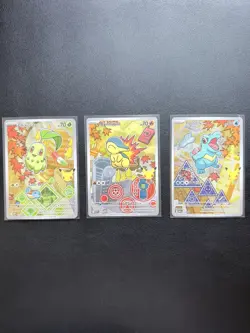 Pokemon TCG First Partner Illustration Collection Series 2 - Gen 2 Johto Set NM - Image 1