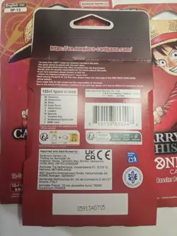 One Piece OP-13 Carrying on His Will Sleeved Booster Packs New LOT OF x10 - Image 2