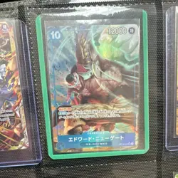 One Piece Card Game OP-03 Bandai Special Foil Japanese 5-Card Lot Sabo Ace - Image 3