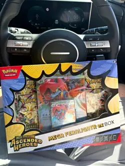 Pokemon TCG Mega Feraligatr ex Box Mega Evolution—Ascended Heroes Promo 2025 - Image 1