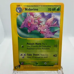 Nidorino 55/147 NM Aquapolis - Pokemon TCG - Image 1