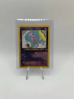 Pokemon Mew TCG Reverse Holo Promo Card 1/18 Southern Islands MP - Image 1