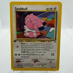 Snubbull 74/111 Neo Genesis - 1st Edition -Pokemon TCG MP - Image 1