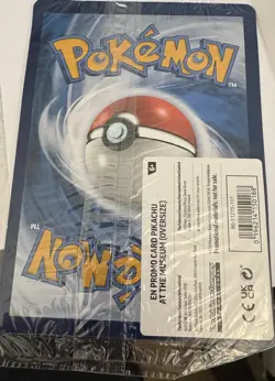 Pokemon TCG Pikachu at the Museum 0025 Oversized Promo 70 HP English 2026 - Image 2