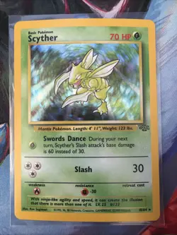 Pokemon - Scyther - 10/64 - Jungle Unlimited - M/NM - Image 1