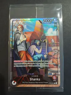 Shanks PSA Magazine Sealed Promo Card OP09-001 One Piece Leader Foil - Image 1