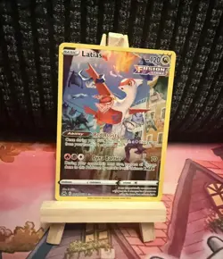 Pokemon TCG Card Latias GG20/GG70 Crown Zenith Galarian Gallery - NM - Image 1