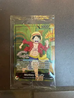 Monkey.D.Luffy Grevin - One Piece TCG - French Promo Card - Grevin Museum 2026 - Image 1