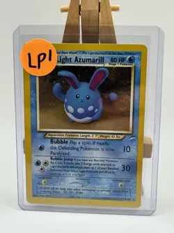 Pokemon TCG Light Azumarill Holo Rare Unlimited Card 13/105 Neo Destiny - Image 4