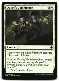 MTG Queen's Commission FOIL C Ixalan 29 MP - Image 1