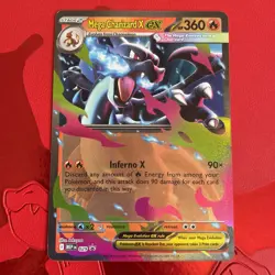 Mega Charizard X ex 029 - Ultra Rare - Mega Evolution Promo Pokemon Card NM - Image 1