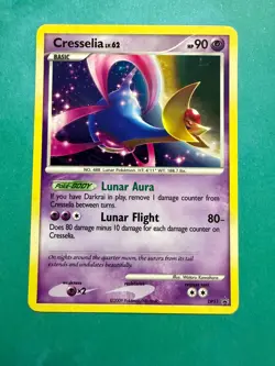 Cresselia Holo Lv 62 2009 Promo Card DP 51 Pokemon Card Near Mint - Image 1