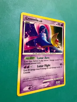 Cresselia Holo Lv 62 2009 Promo Card DP 51 Pokemon Card Near Mint - Image 2