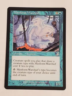 MTG Mistform Warchief (Scourge/Blue/U) - BGM - Image 1