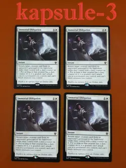 4x Immortal Obligation | Karlov Manor Commander | MTG Magic Cards - Image 1