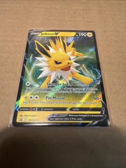 Jolteon V SWSH151 SWSH: Sword & Shield Promo Cards Holo - Image 1