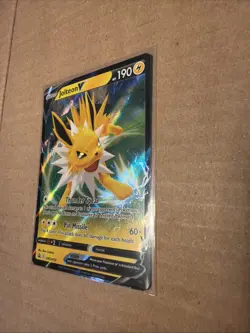 Jolteon V SWSH151 SWSH: Sword & Shield Promo Cards Holo - Image 2