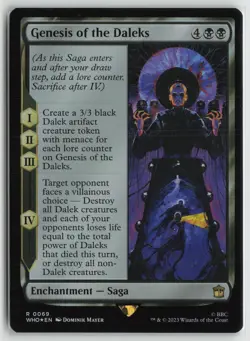 Genesis of the Daleks LP Foil 69 Universes Beyond: Doctor Who MTG - Image 1