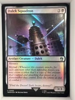 Dalek Squadron Foil U Universes Beyond: Doctor Who 65 LP - Image 1