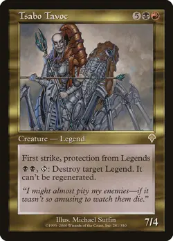 MTG Tsabo Tavoc - Invasion #281 - Image 1