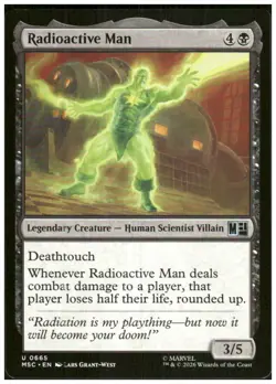 Radioactive Man 665 Commander: Marvel Super Heroes Magic: The Gathering NM - Image 1