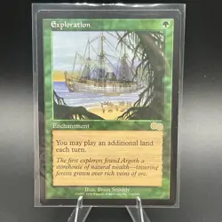 Exploration Urza's Saga 250/350 VINTAGE 1998 Magic The Gathering - Image 1
