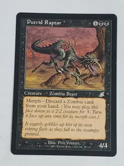 MTG Putrid Raptor (Scourge/Black/U) - BGM - Image 1