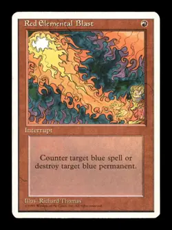 Red Elemental Blast C Fourth Edition - Image 1