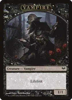 EN Vampire Token 2 Dark Ascension Token LP - Image 1