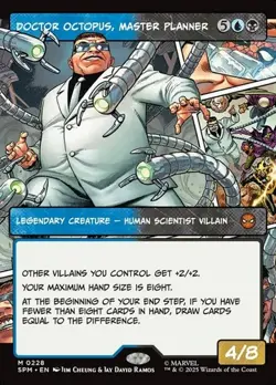 Doctor Octopus, Master Planner - Extended Art SPM NM MTG - Image 1