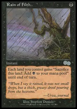 MTG RAIN OF FILTH EXC - PIOGGIA SUDICIA - US - MAGIC - Image 1